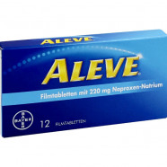Купить Алив Aleve (Напроксен) таблетки №12 в Челябинске